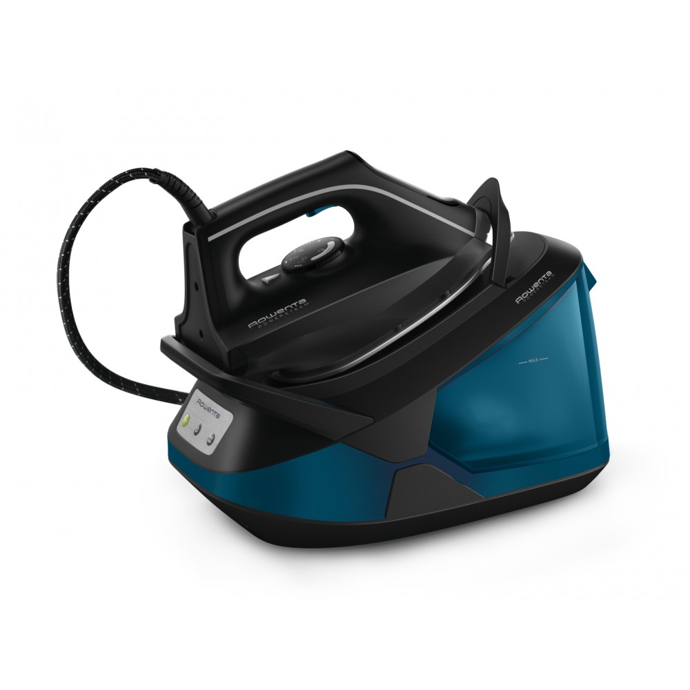 Rowenta VR8317 Powersteam Ferro da Stiro con Caldaia Continua 2400 W 1.7 Litri Microsteam 400 soleplate Black - immagine 2