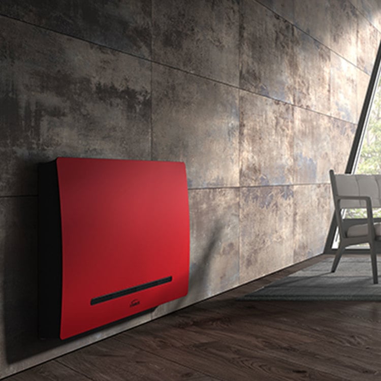 Ventilconvettore Galletti ART-U Metallic Skin Red 40 3,21 - 3,12 kW rosso - immagine 3