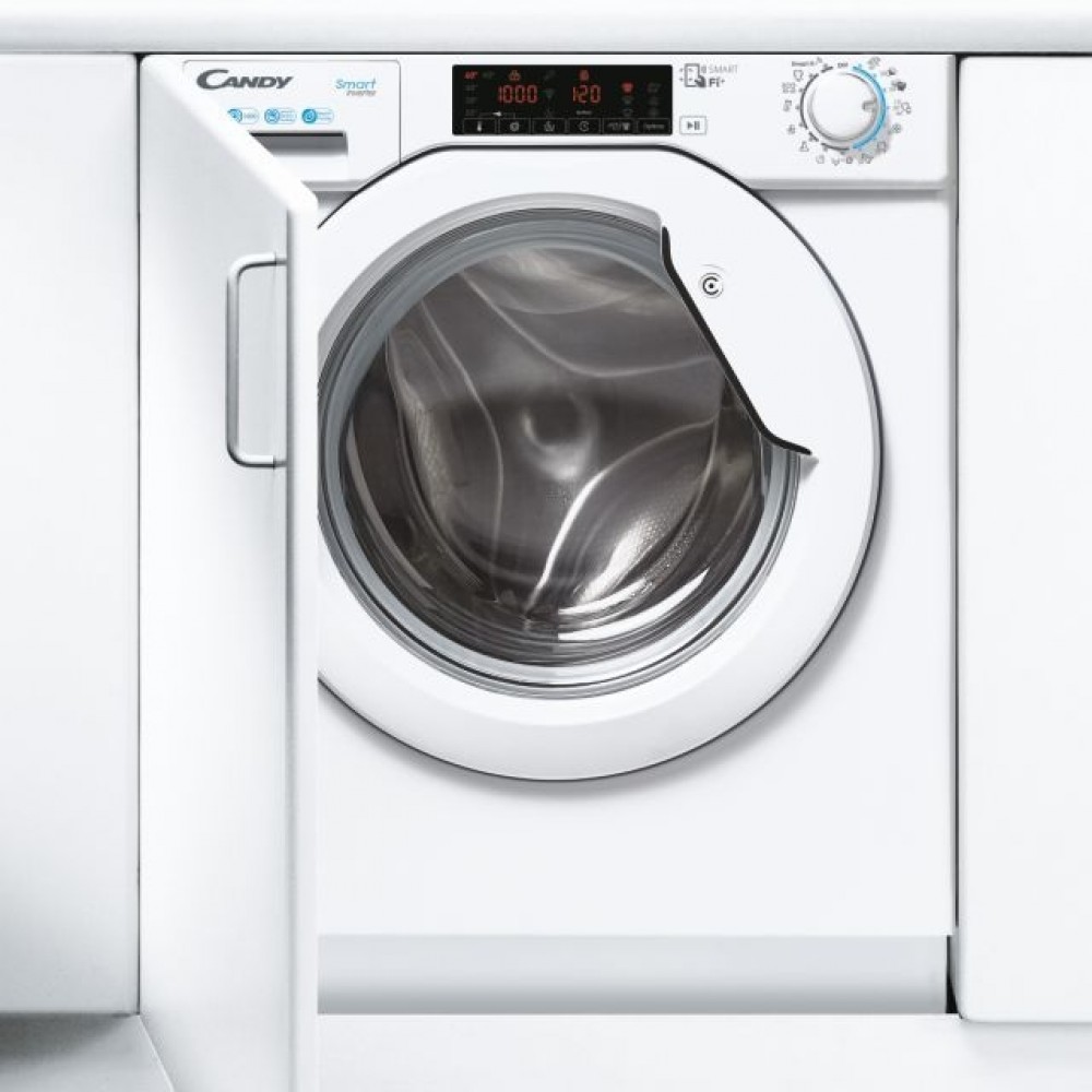 Lavatrice da Incasso 60 cm 9 Kg Classe A 16 programmi 1400 Giri/min. Controllo remoto Candy CBWO 49TWME/1-S - CBWO 49TWME-S - 31800953. RICONDIZIONATO