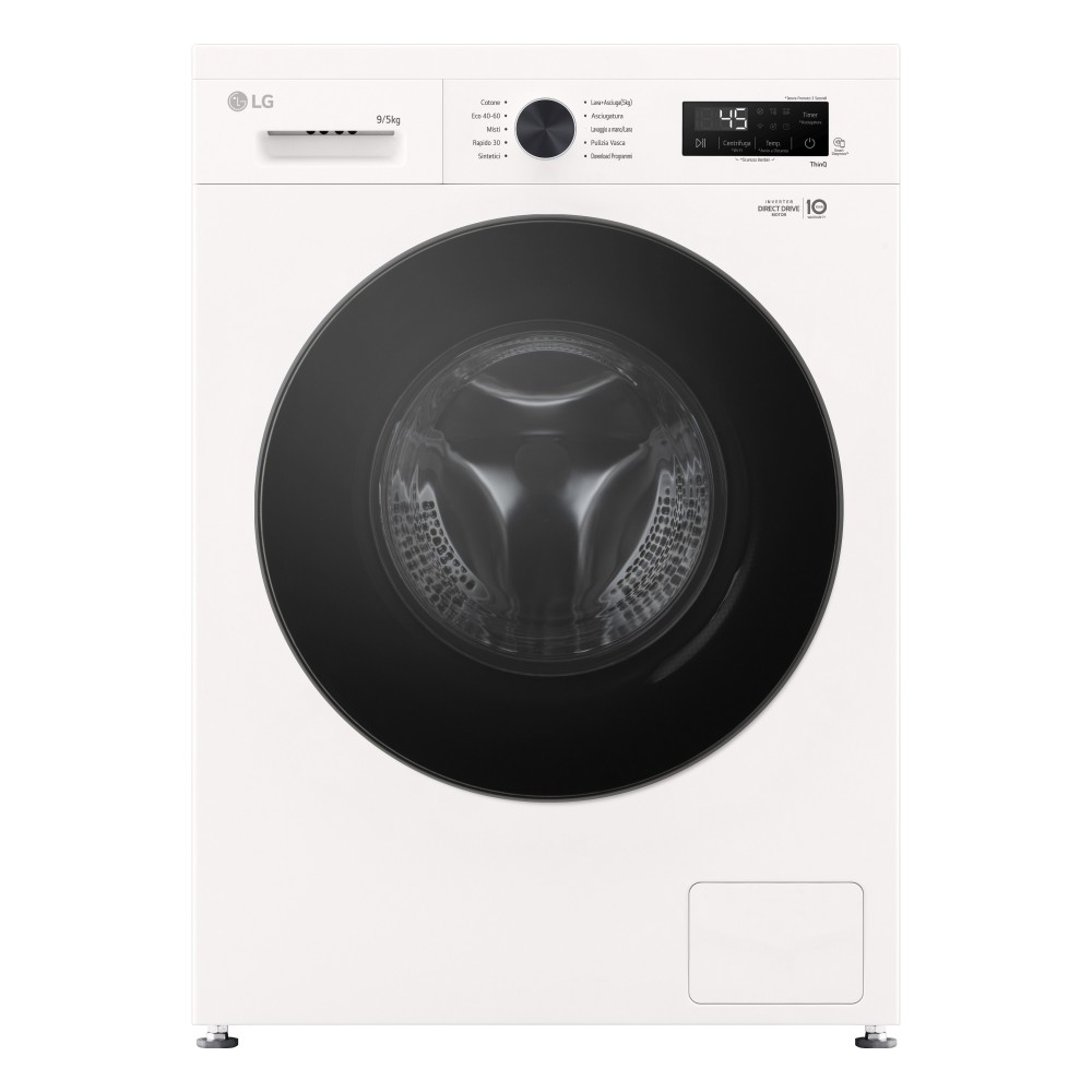 LG Serie X1 W4NX1095NWB Lavasciuga Libera Installazione 9 Kg Lavaggio RICONDIZIONTO