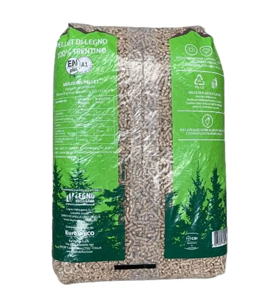 Pellet in legno di abete bancale da 70 sacchi - immagine 2