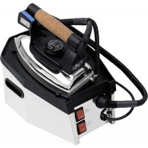 Ferro da stiro a caldaia 800 W 1,2 L Acciaio inossidabile Nero e Acciaio inossidabile Lelit PS11N