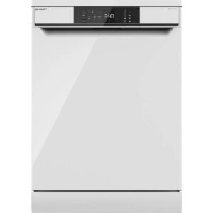 Lavastoviglie RICONDIZIONATA  Libera installazione 60 cm 13 coperti Classe E colore Bianco SHARP QW-NA1BF47EW-IT