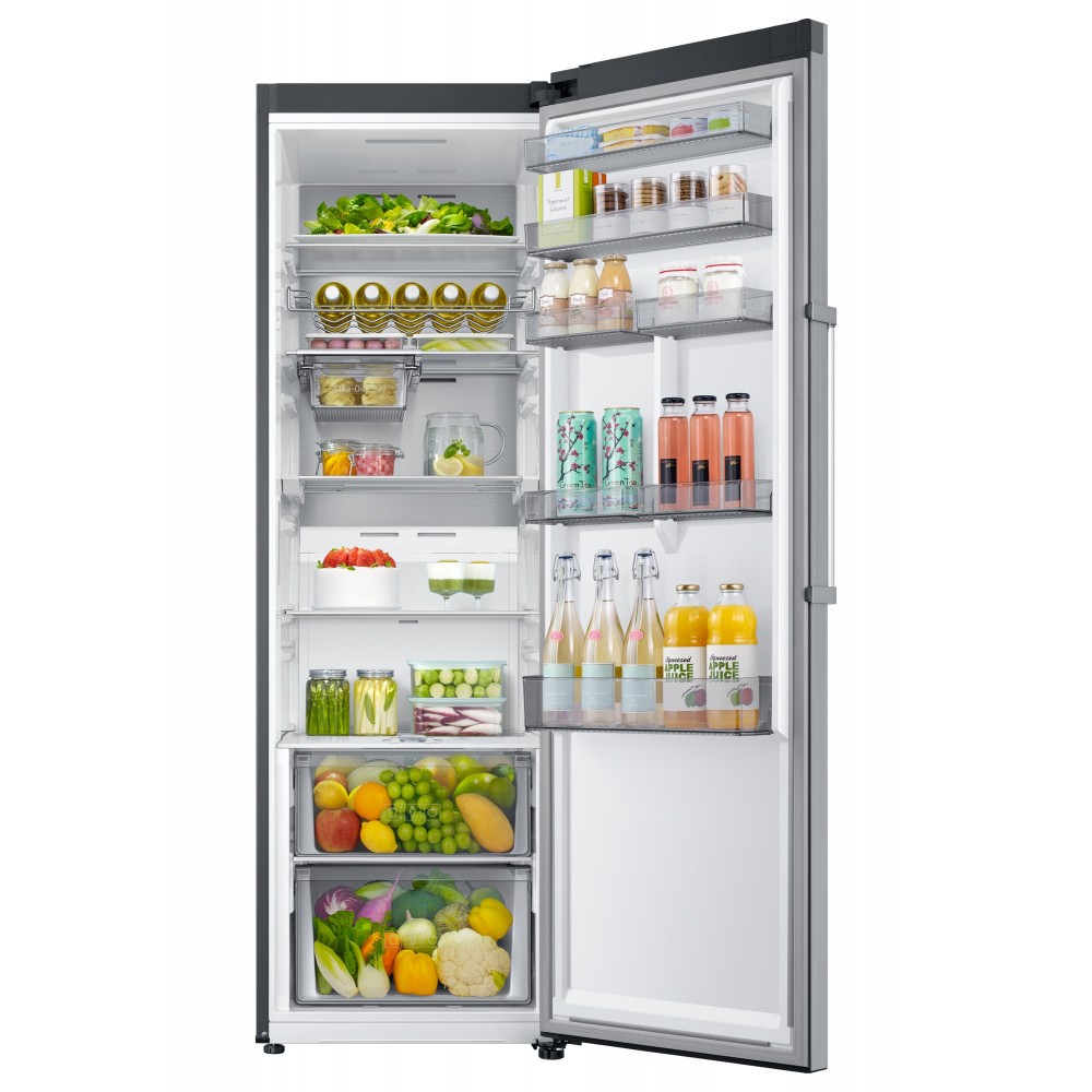 Frigorifero RICONDIZIONATO Monoporta Libera installazione Total No Frost Classe E Altezza 185.3 Finitura Metal Inox Serie Twin AI Samsung RR39C7BC5S9 - immagine 3